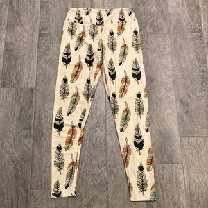 Lularoe New feathers leggings